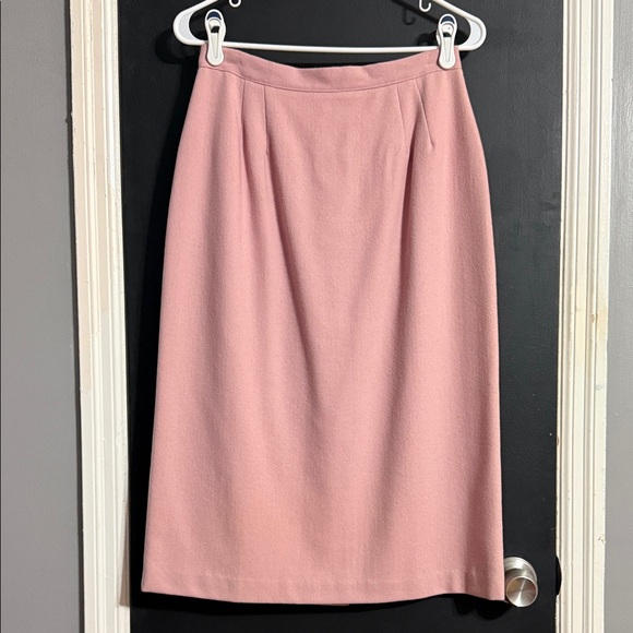 isaac hazan Dresses & Skirts - isaac hazan Vintage 100% Wool Office Midi Skirt Winter Waist: 14”